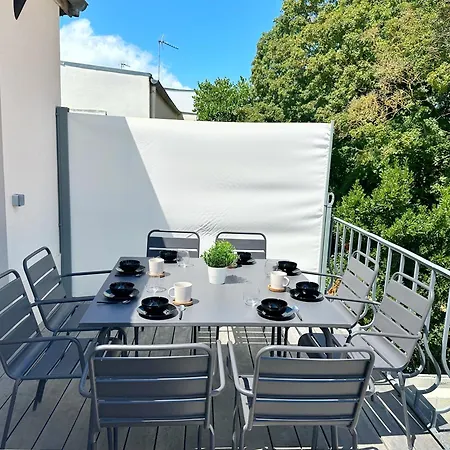 Du Carnot - Terrasses Et Jardins 公寓 拉罗歇尔